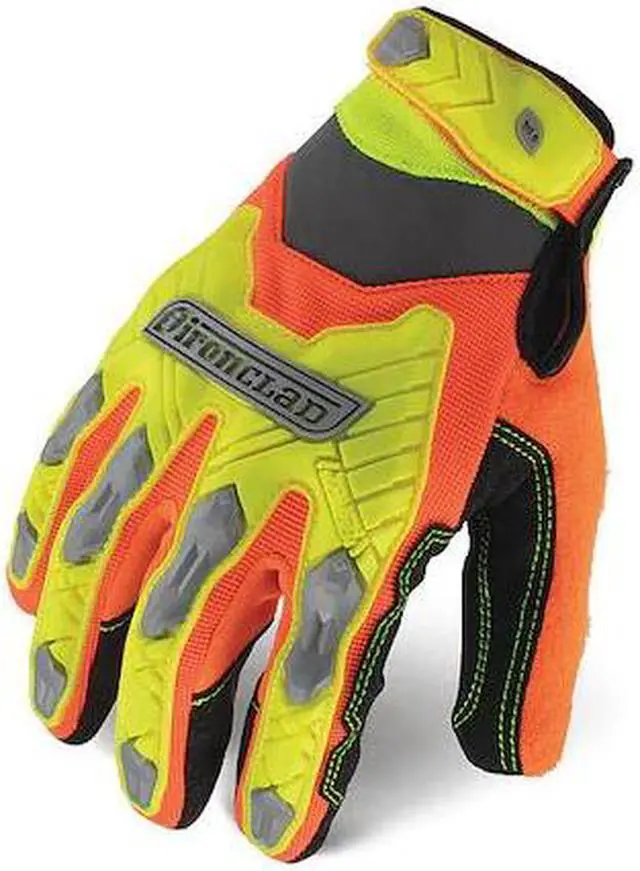 Main image of IRONCLAD IEX-HZI-04-L Impact Resistant Gloves,Adjustable,L,PR