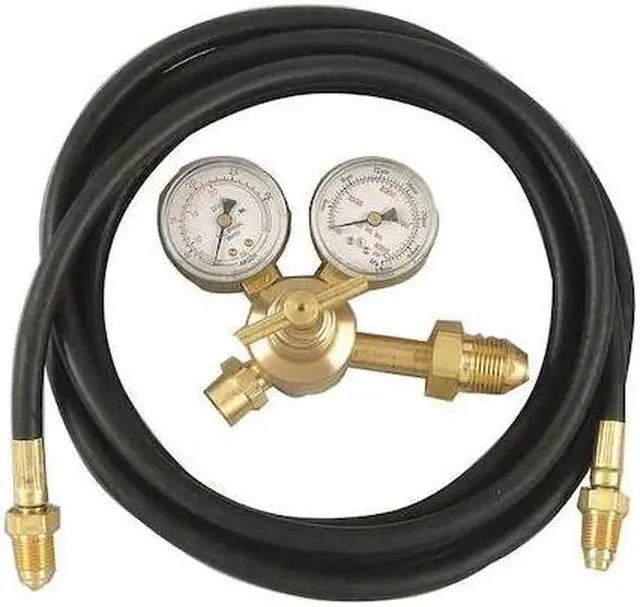 Alt view image 2 of 2 - RADNOR RAD64003037 Flow Gauge Regulator, Argon, Carbon Dioxide, Single Stage,