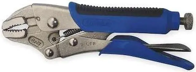 Alt view image 3 of 3 - WESTWARD 1ECG1 10 in Locking Adjusting Deluxe Cushion Grip Locking Plier
