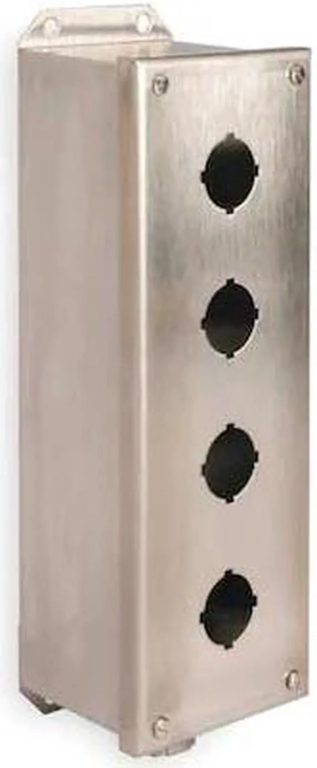 Alt view image 2 of 2 - SCHNEIDER ELECTRIC 9001KYSS4 Pushbutton Enclosure,12.74 in H304 SS