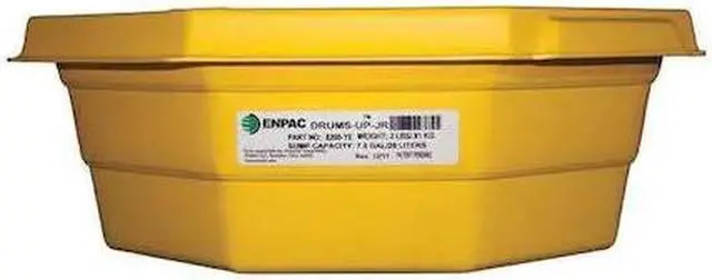 Alt view image 2 of 2 - ENPAC 8200-YE Spill Tray Absorbs 7.5 gal. ,Yellow