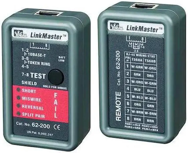 Alt view image 2 of 6 - Linkmaster UTP/stp Cable Tester