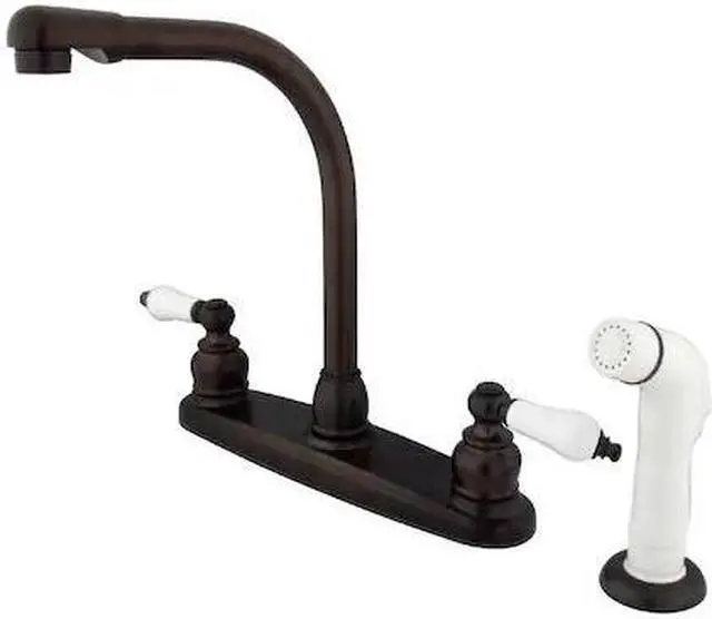 Alt view image 4 of 4 - Kingston Brass KB715 Kitchen , Faucet, Oil Rubbed Bronze