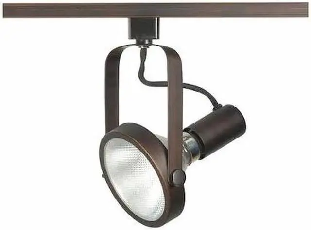 Main image of NUVO TH348 1-Light, PAR30, Track Head, Gimbal Ring, Russet Bronze Finish