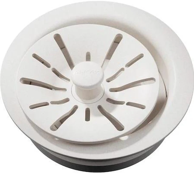 Main image of ELKAY LKPDQD1RT Quartz Perfect Drain 3-1/2" Polymer Disposer Flnge w/ Removable