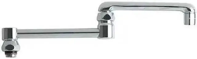 Alt view image 2 of 2 - CHICAGO FAUCET DJ13JKABCP Double Jointed Spout, Brass