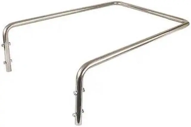 Alt view image 2 of 3 - 31" x 21" x 9-1/2" Aluminum Dish Dolly Handle with 0 Compartments, Metallic