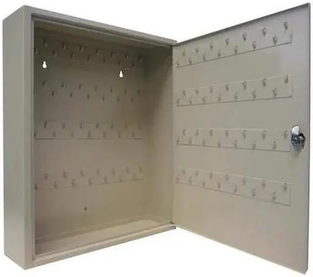 Main image of ZORO SELECT 33J859 Key Control Cabinet, Steel, Beige, 120 Key Capacity
