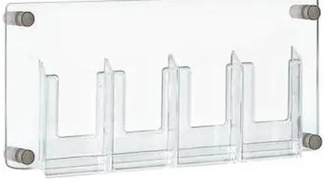 Alt view image 3 of 4 - Azar Four Pocket Tri-Fold Brochure Holder (105580)
