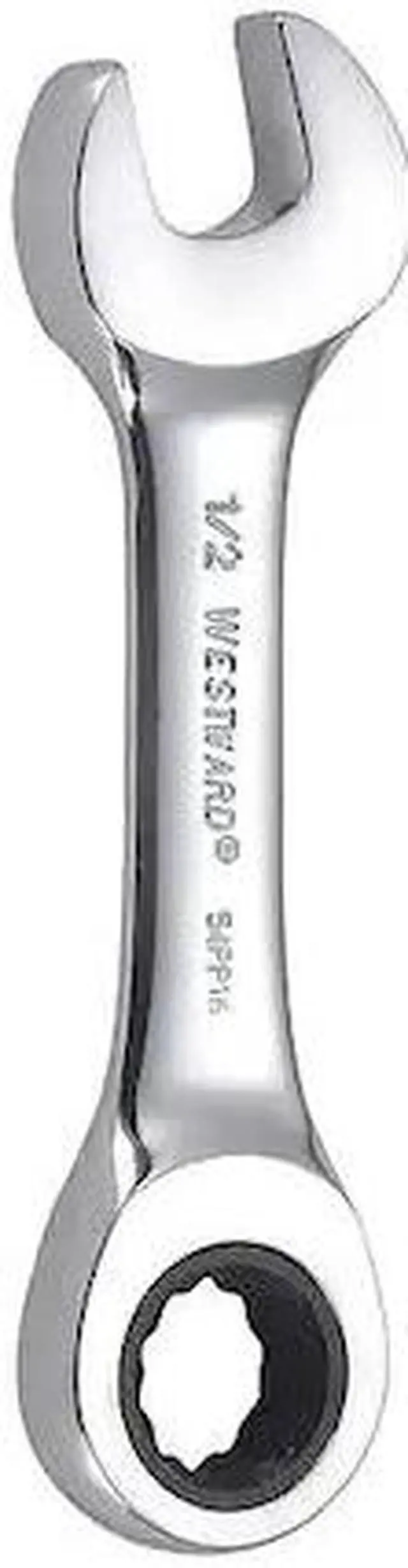 Main image of WESTWARD 54PP16 Wrench, Combination/Stubby, SAE, 1/2"