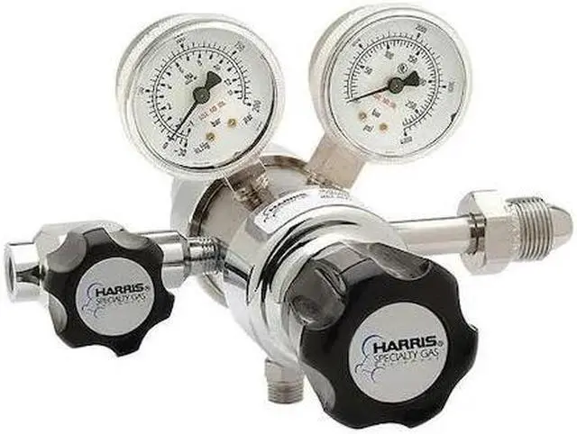 Main image of HARRIS KH1125 High Purity Gas Regulator, Breathing Air, Two Stage, 0.885"-14