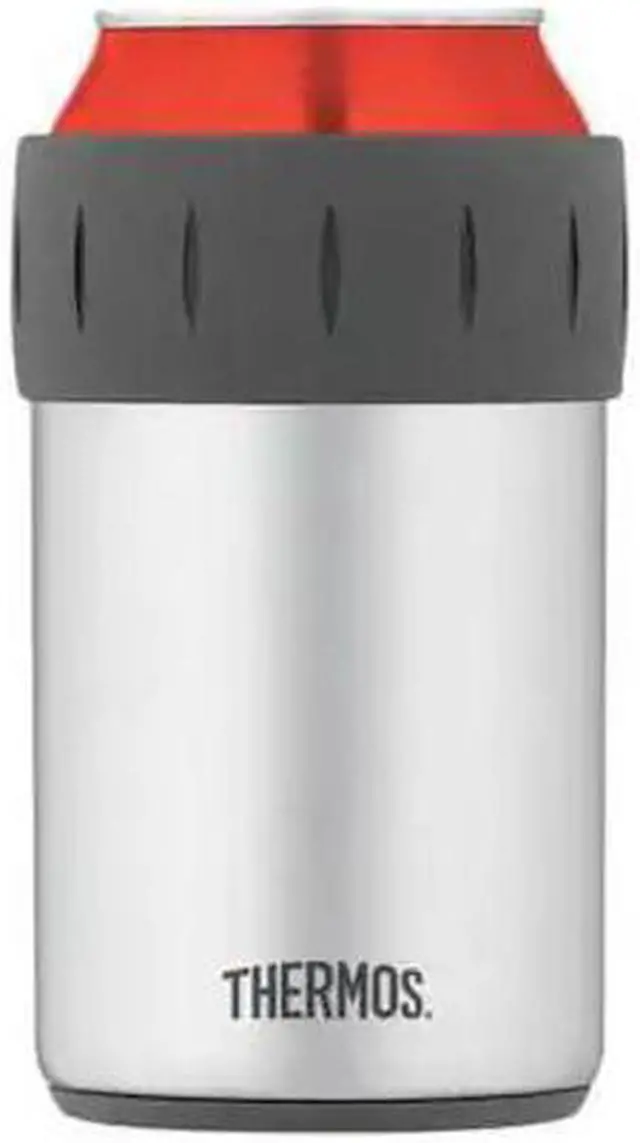 Alt view image 2 of 9 - Thermos 12 Oz. Silver Stainless Steel Insulated Drink Holder 2700TRI6