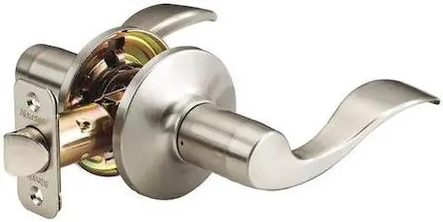 Alt view image 4 of 4 - MASTER LOCK WL0415/T6P Lever Lockset,Mechanical,Grade 3,WL Wave