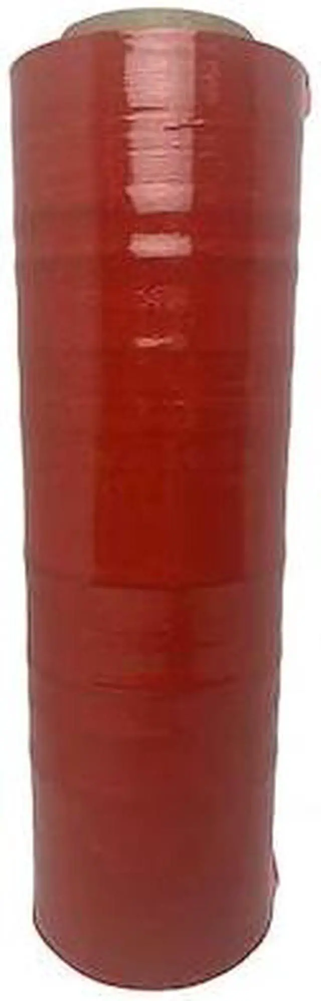 Main image of ZORO SELECT 15C007 Hand Stretch Wrap 18" x 1500 ft., Cast Style, Red