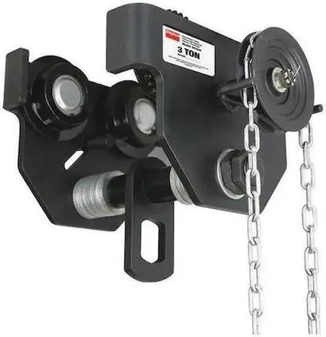Alt view image 2 of 3 - DAYTON OZ3GBT Geared Trolley,6000 lb.