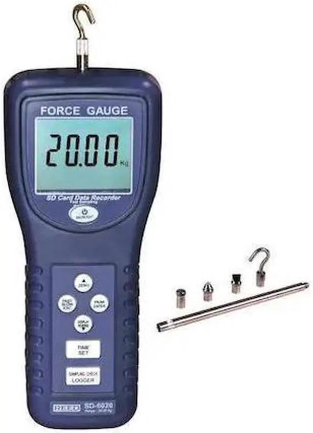Alt view image 2 of 2 - REED Instruments SD-6020 Data Logging Force Gauge, 44 lbs (20 kg)