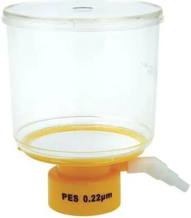 Main image of ZORO SELECT 11L840 500mL Bottle Top Filter,0.22um,75mm,PK24 (Formerly Lab