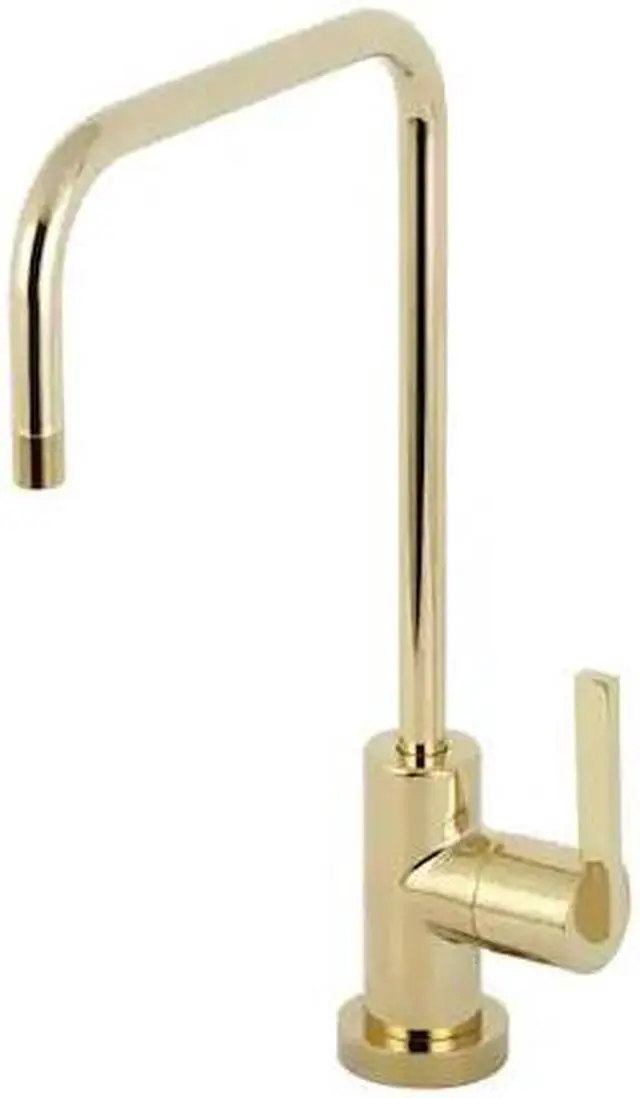 Alt view image 2 of 11 - Kingston Brass KS6192CTL Continental Single-Handle Water Filtration Faucet, Polished Brass