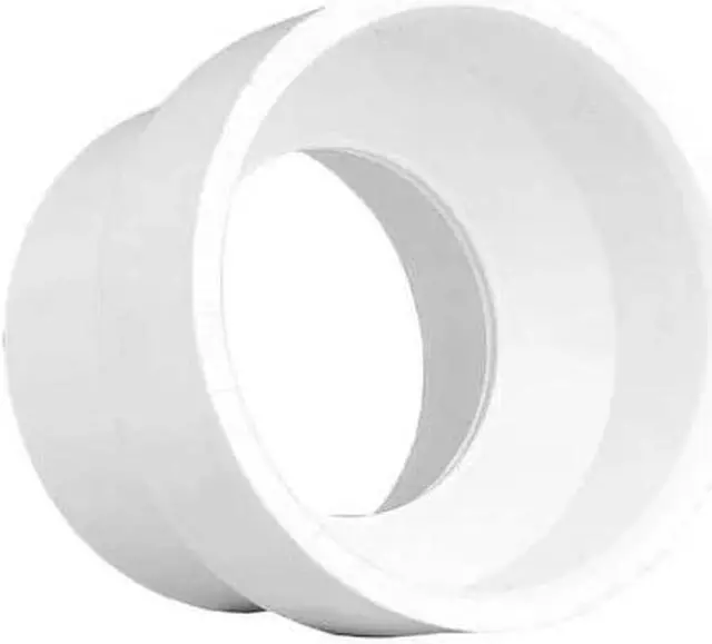 Main image of ZORO SELECT 1WKF2 PVC Flush Bushing, Hub x Spigot, 2 in x 1 1/2 in Pipe Size