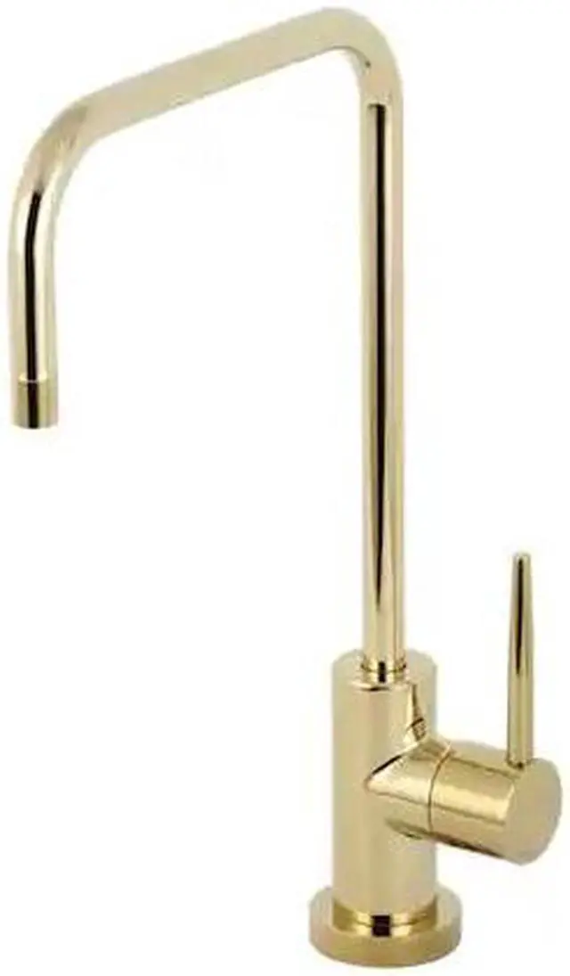 Alt view image 3 of 11 - Kingston Brass KS6192NYL New York Single-Handle Cold Water Filtration Faucet, Polished Brass