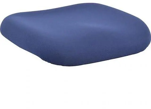 Alt view image 5 of 11 - Lorell Premium Seat - Navy - Fabric - 1 Each