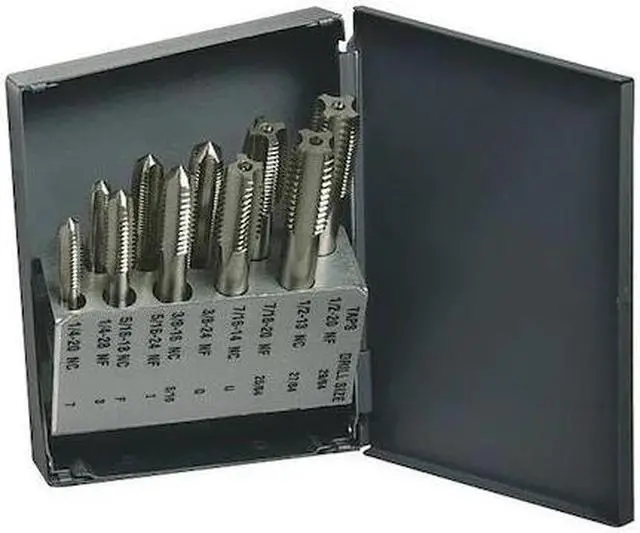 Main image of CHICAGO-LATROBE 306048 Straight Flute Hand Tap, 7/16"-14, Bottoming, 4 Flutes,