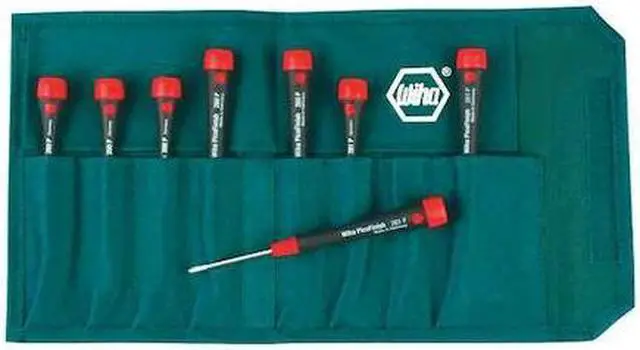 Alt view image 2 of 4 - WIHA TOOLS 26193 Precision Screwdriver Set,Sl/Ph,8 pcs