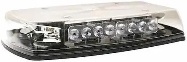 Main image of ECCO 5597CA Mini Lightbar, LED, Amber/Clear, 15" L