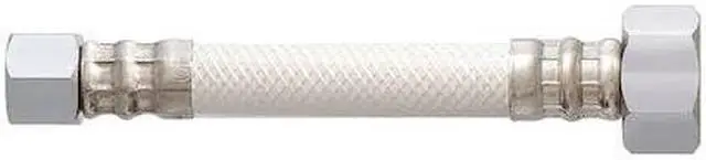 Main image of ZORO SELECT 4YKA2 Braided Connector,3/8 COMPx1/2 FIPx12 L
