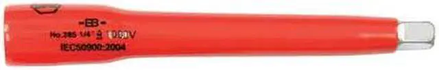 Alt view image 2 of 2 - Wiha Tools 3-15/16" Socket Extension with 1/4" Drive Size and Chrome Finish