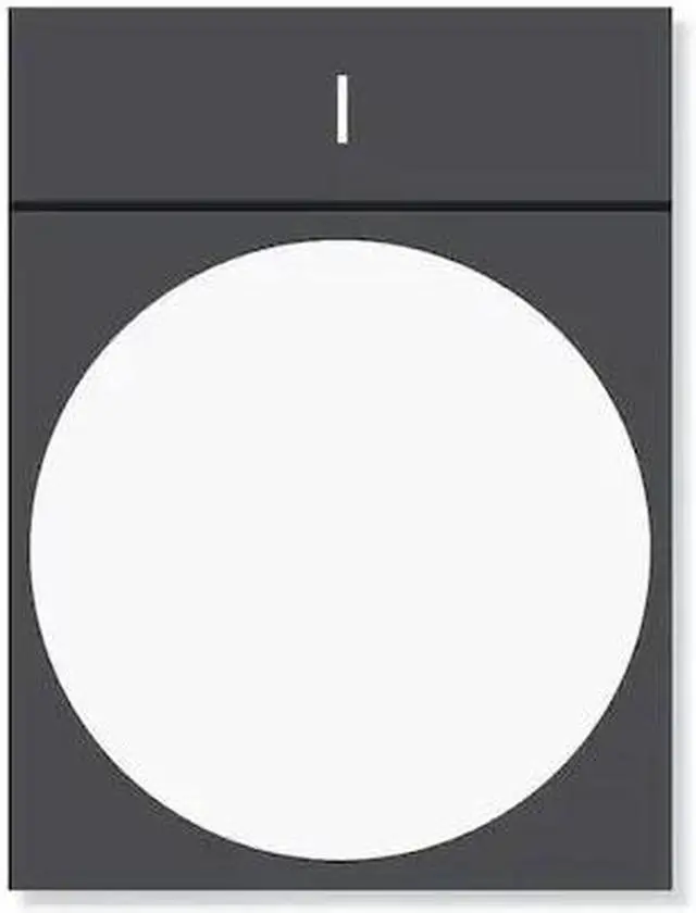 Main image of SCHNEIDER ELECTRIC ZBZ33 Blank Legend Plate,Rectangular