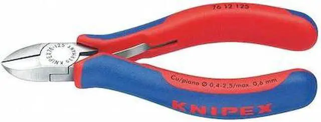 Alt view image 4 of 4 - Knipex Diagonal Cutting Plier,5" L HAWA 76 12 125