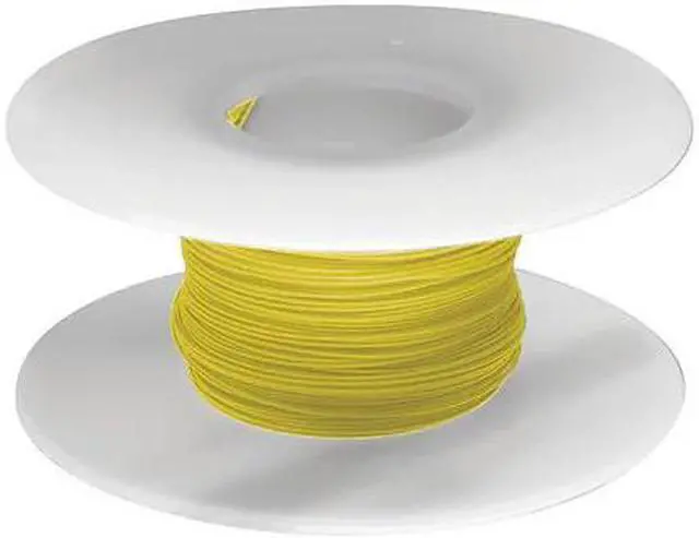 Alt view image 2 of 3 - Wire Wrap Wire, Kynar, 26AWG, Yellow, 100 Ft