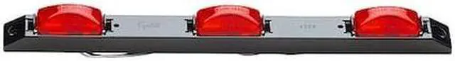 Alt view image 3 of 3 - Bar Lamp,15 Style Markers,Red GROTE 49172