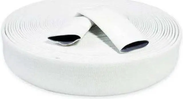 Main image of ZORO SELECT 1ZMU3 1-1/2" ID x 100 ft Rubber Water Discharge Hose 125 PSI WT