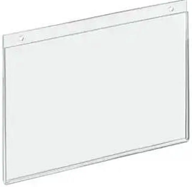 Main image of AZAR DISPLAYS 162713 12"W x 9"H Wall U-Frame w/ Holes, PK10