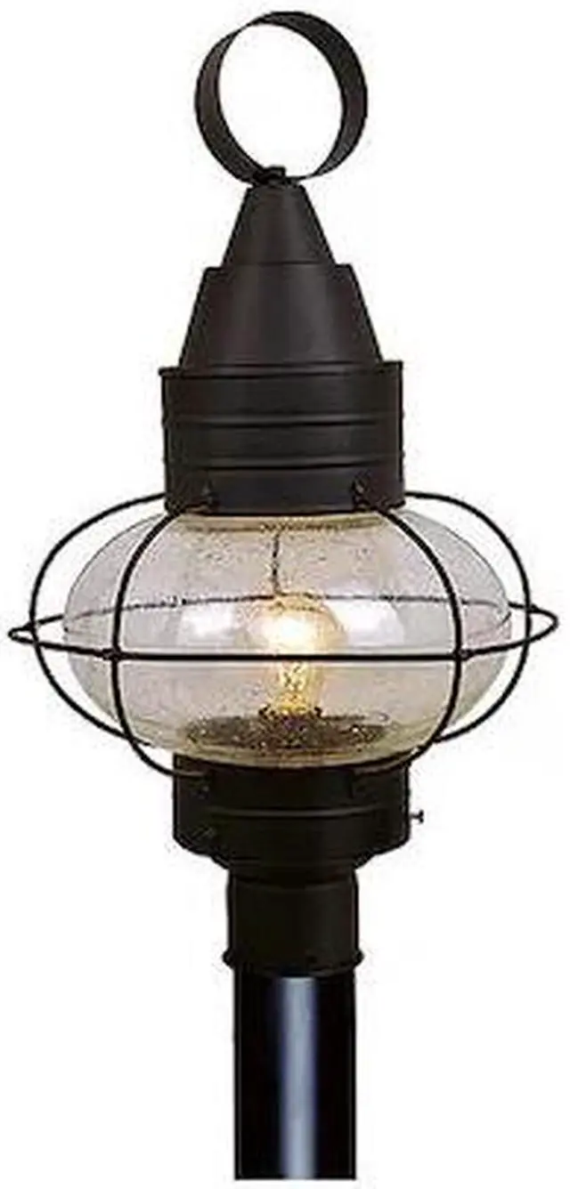 Main image of VAXCEL OP21835TB Chatham Outdoor Post Light Black
