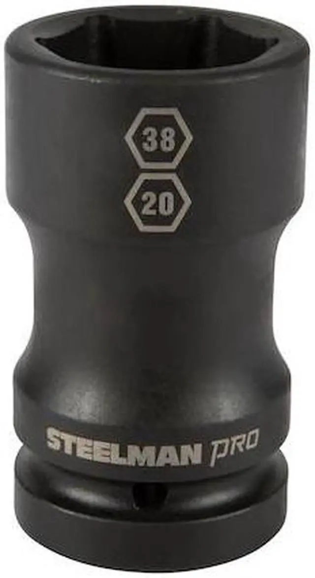 Main image of STEELMAN 79323 1" Drive Budd Wheel 38mm 6-Point Hex and 20mm 4-Point Square