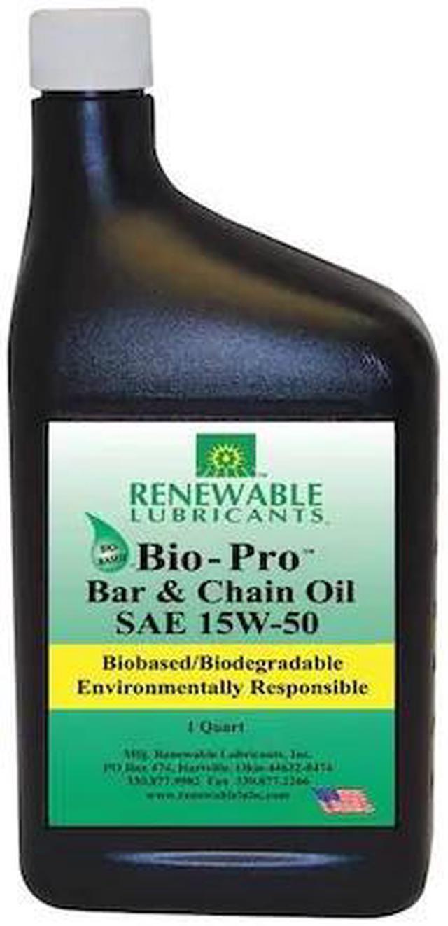 Alt view image 2 of 3 - Chainsaw Lubricant,  Jug,  Vegetable Oil,  No Additives,  Not Rated
