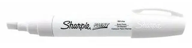 Alt view image 4 of 7 - Sharpie Paint Marker Wide Point White 35568