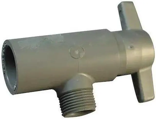 Main image of ZORO SELECT 7722-073 CPVC Angle Valve, Schedule 40 DWV, 1/2" x 3/8" Pipe Size,