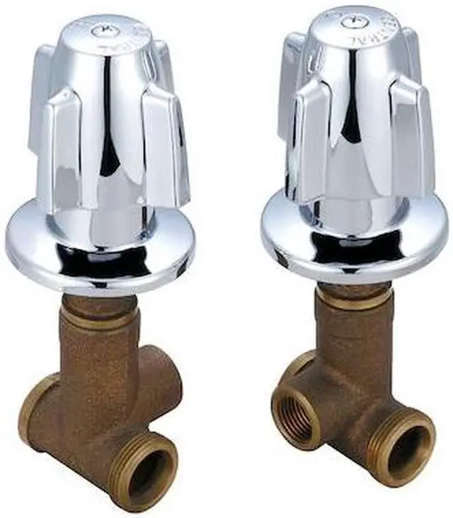 Alt view image 2 of 2 - Central Brass 1240 Central Brass Cast Brass Shower Valve - Polished Chrome