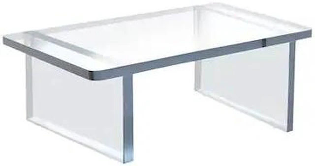 Main image of AZAR DISPLAYS 515365 5"H Clear Acrylic Deluxe Riser Display