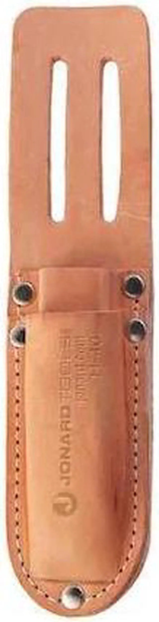 Alt view image 2 of 2 - Tool Pouch, 13/16 x 3 x 9 In, Leather, Tan
