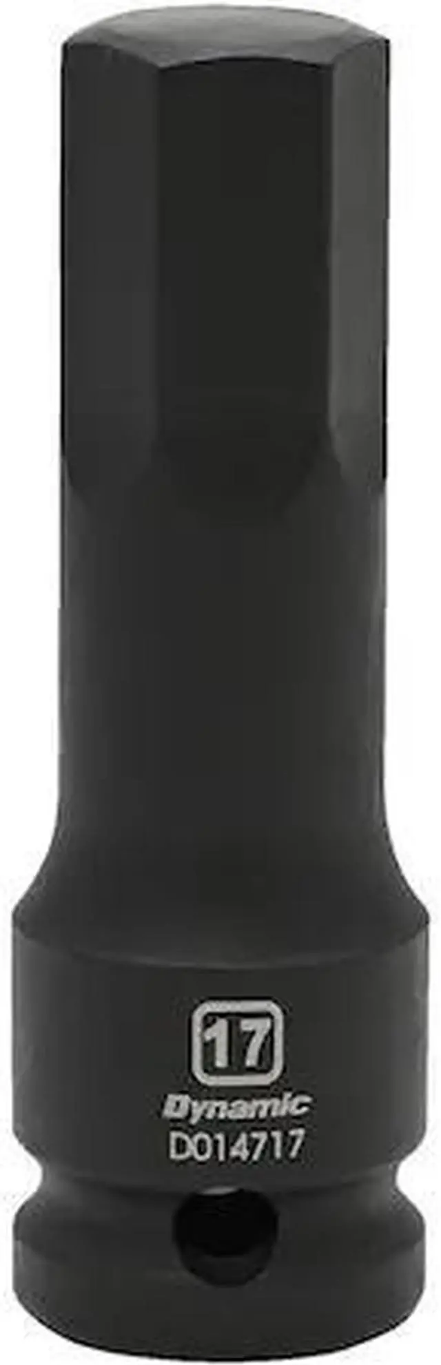 Main image of DYNAMIC D014717 Tools 1/2" Drive Metric Hex Head, 17MM, Bit Impact Socket