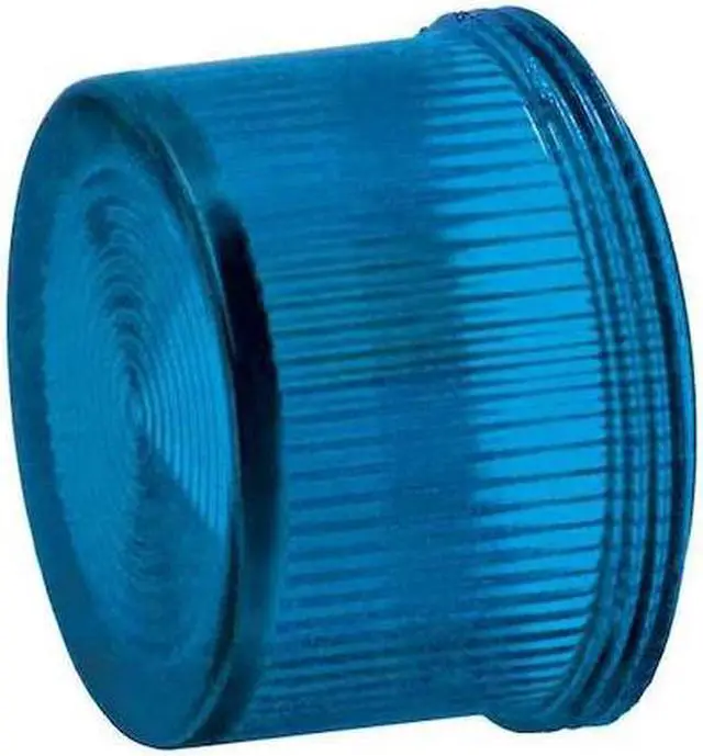 Alt view image 3 of 3 - SIEMENS 52RA4S5 Pilot Light Lens,30mm,Blue,Plastic