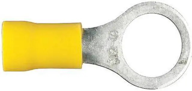 Main image of CURT 59538 Ring Terminals,12-10 Wre,3/8" Stud,PK100