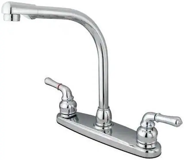 Alt view image 3 of 5 - Kingston Brass KB750 Kitchen , Faucet, Polished Chrome