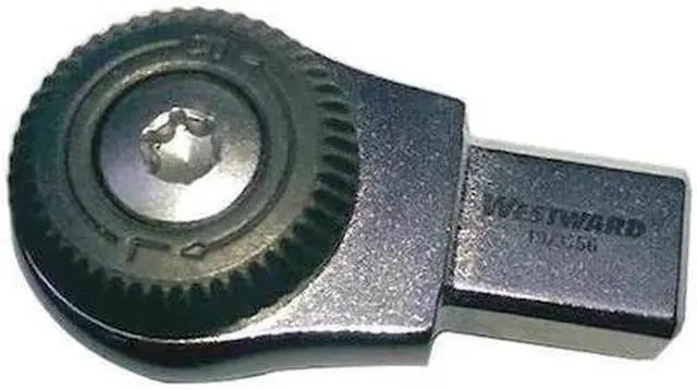 Main image of WESTWARD 19ZC56 Torque Wrench Head,Round Ratchet,1/4in.