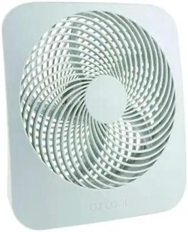Alt view image 10 of 13 - O2 Cool FD10002A O2 Cool FD10002A Portable Fan - 10" Diameter - 2 Speed - Carrying Handle, Adjustable Tilt Head, Foldable - White, Gray